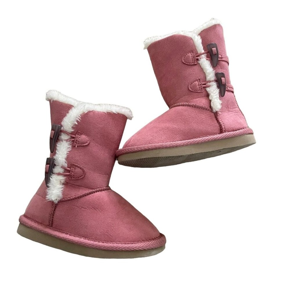 Old Navy Pink Toddler Boots 7 Girls